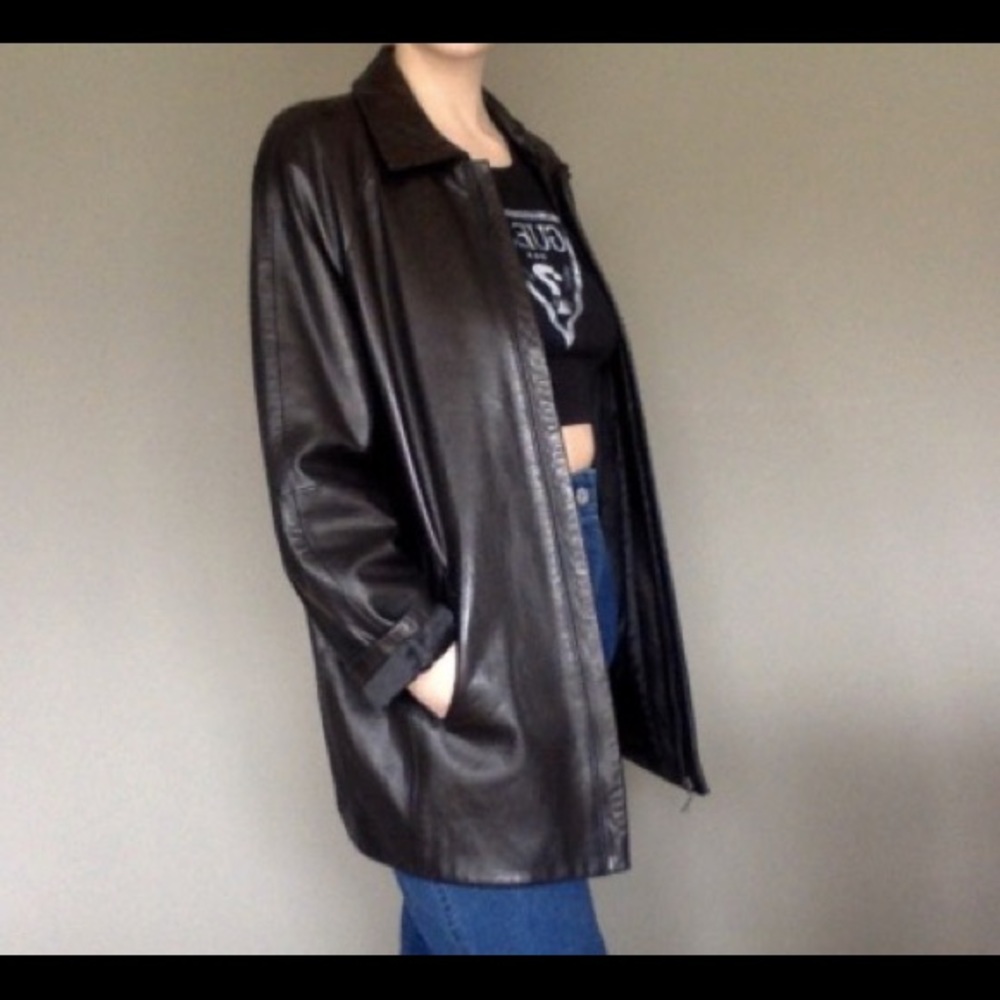 Vintage leather jacket